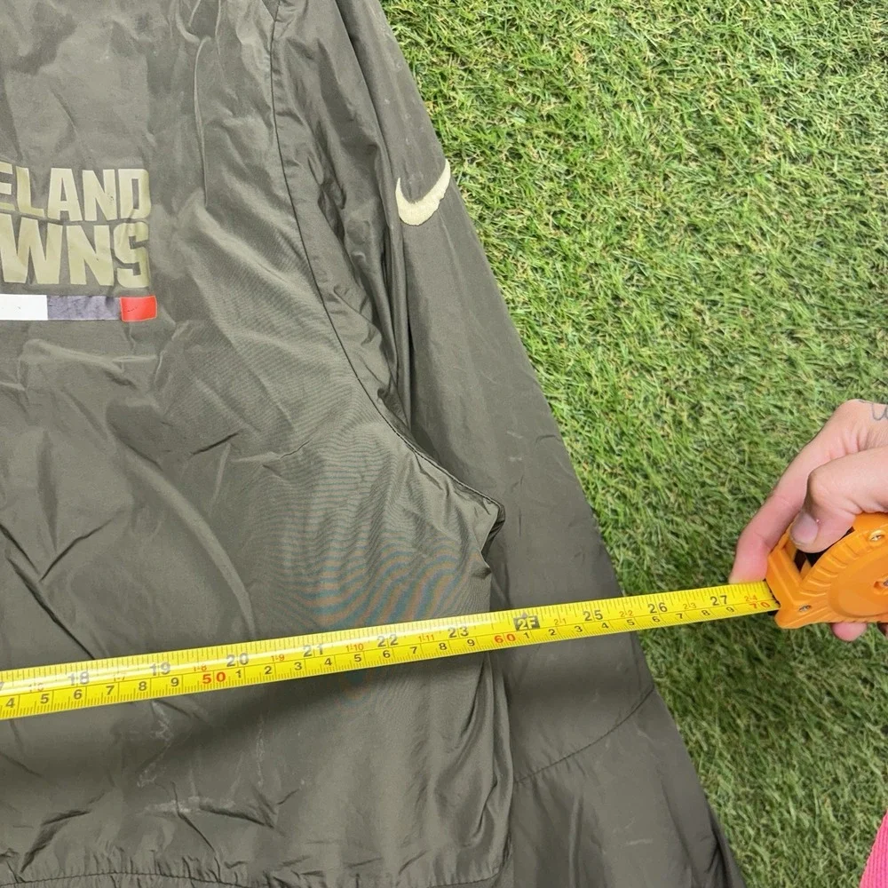 Nike Cleveland Browns Salute To Service Jacket Mens XL OnField Reversible Puffer